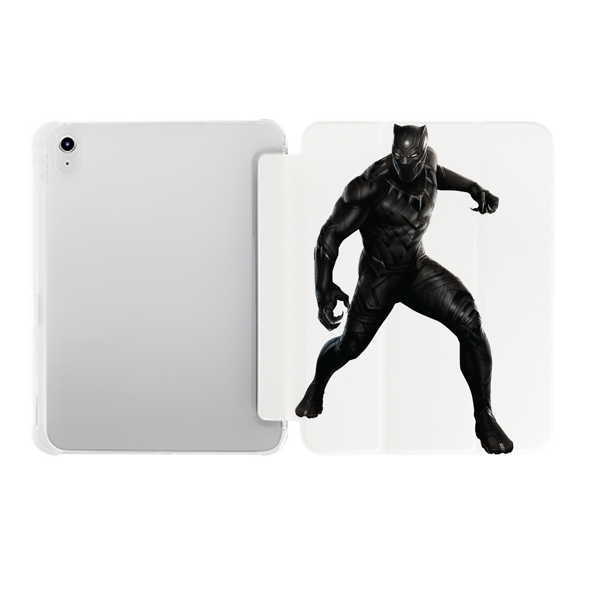 （画像用） アベンジャーズ The Avengers IPad ケース ペン収納付き 三つ折りスタンド PUレザー×シリコン 対応機種9.5/10.5/10.9インチ